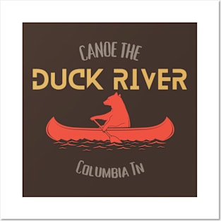 Canoe The Duck River Posters and Art